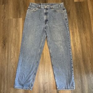 Vintage Levis 550 Jeans Mens‎ 38x30 Relaxed Fit Y2K 2001 Stone Wash 100% Cotton